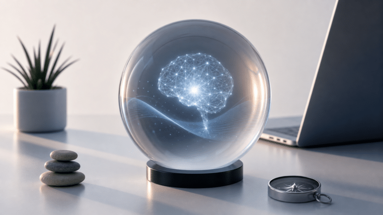Illustration éditoriale liée au sujet : AI Overviews et AI Mode en 2026 : non-déployés en France mais renforcés par Gemini 3 — que préparer dès maintenant pour préserver l’acquisition organique