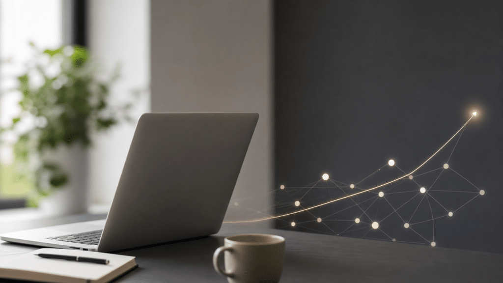 Illustration éditoriale liée au sujet : Consultant SEO pour PME et indépendants : gagner en visibilité sur Google et dans les réponses IA